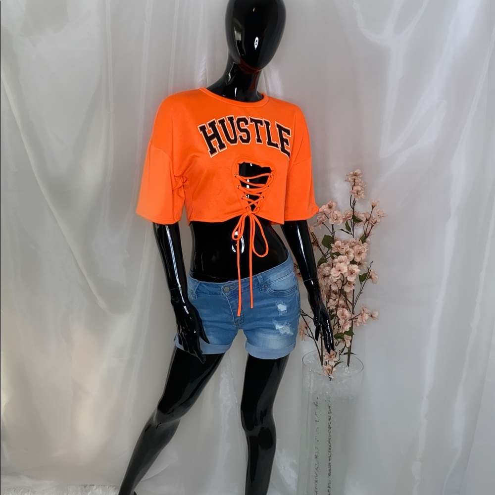 Hustle Crop top